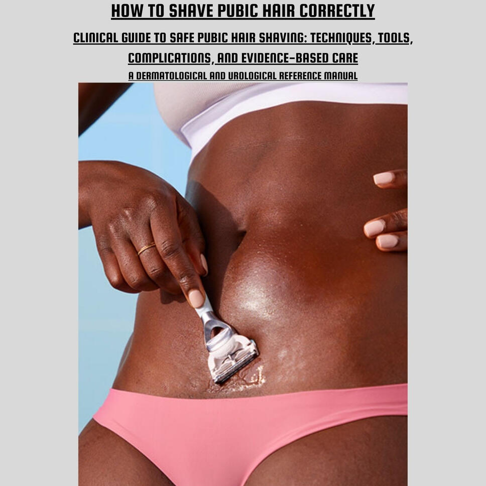 How To Shave Pubic Hair Correctly